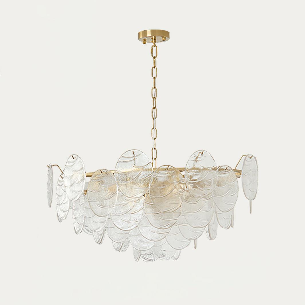 Lustre en verre victorien Clémence Disc