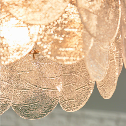 Lustre en verre victorien Clémence Disc