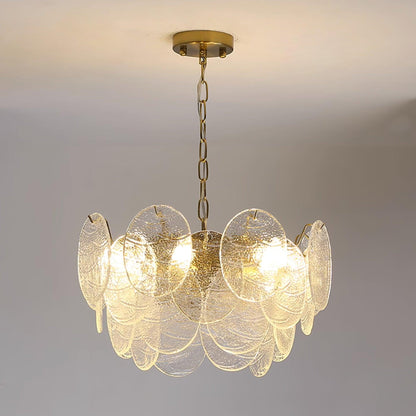 Lustre en verre victorien Clémence Disc