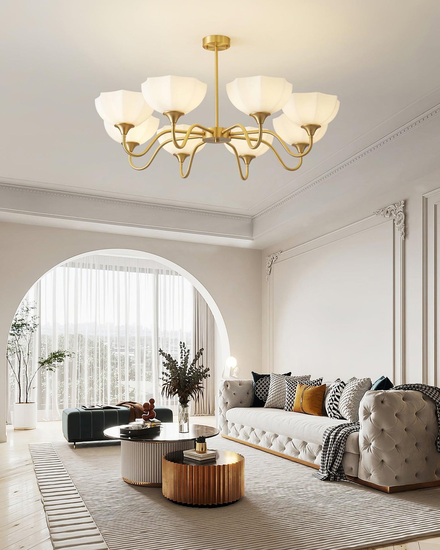 Juliette Visa Raito Chandelier
