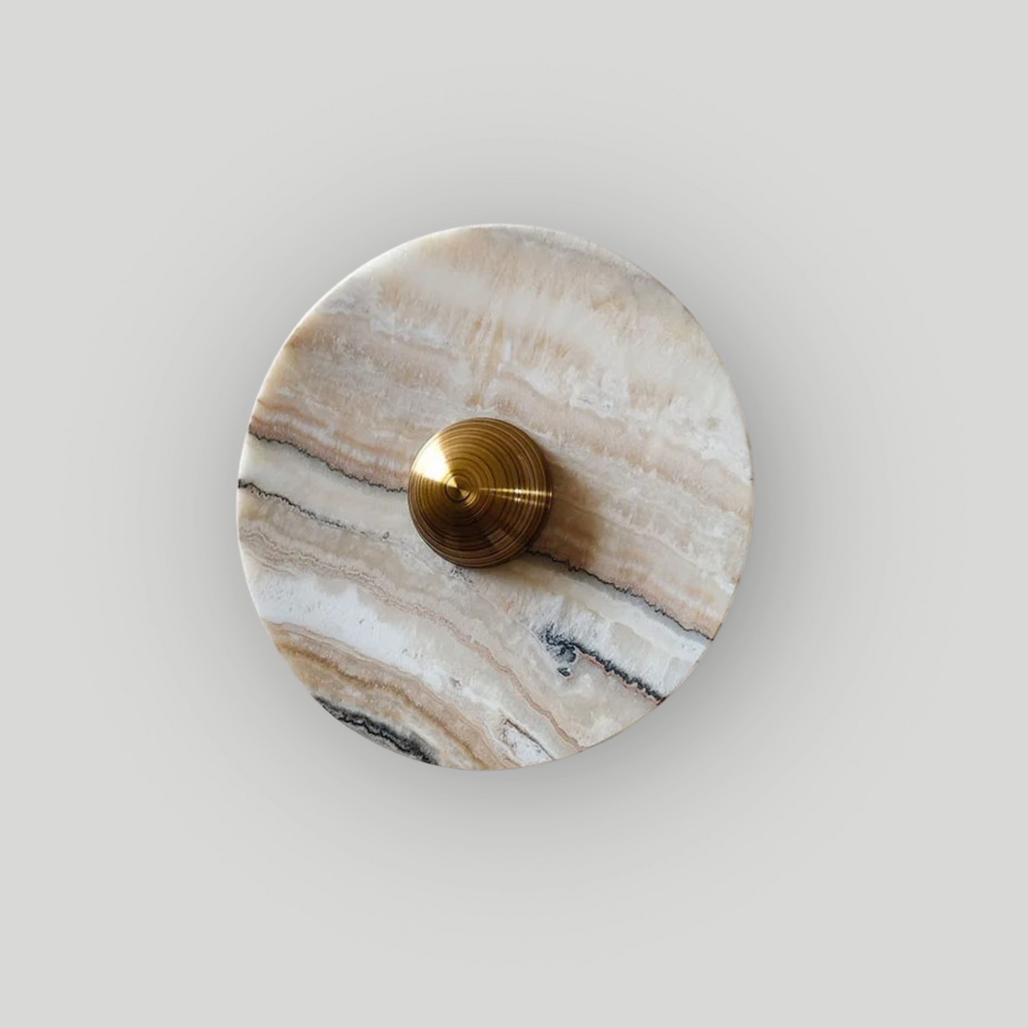 Camille Orbicular Marble Sconce