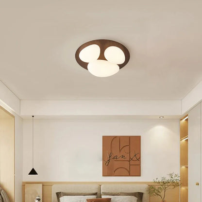 Élise Walnut Nest Ceiling Lamp