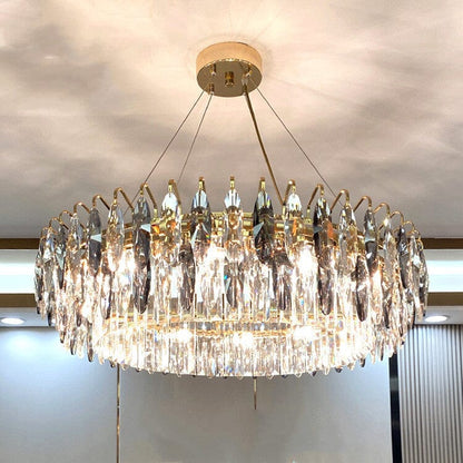 Lustre croisé Amélie Crown Crystal