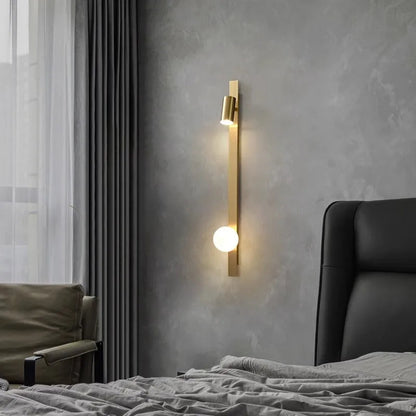 Noémie Copper Wall Light