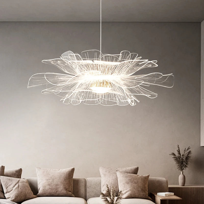 Lustre botanique nordique Fleur