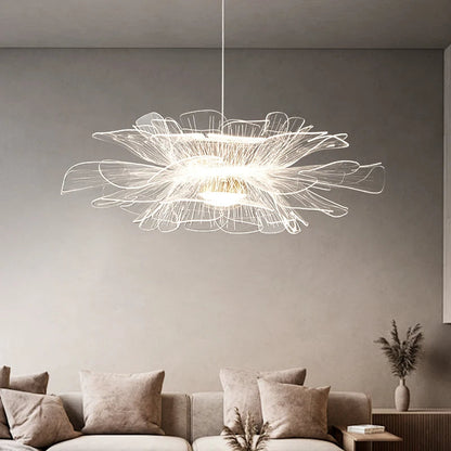 Lustre botanique nordique Fleur