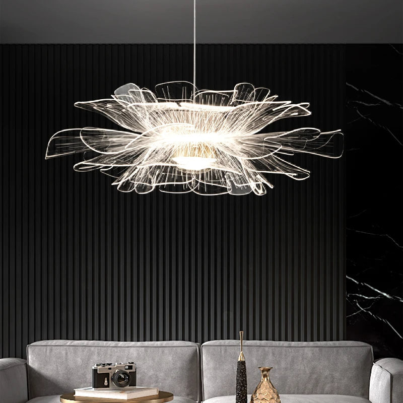 Lustre botanique nordique Fleur