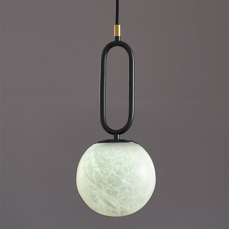 Penelope Marble Ball Pendant Light