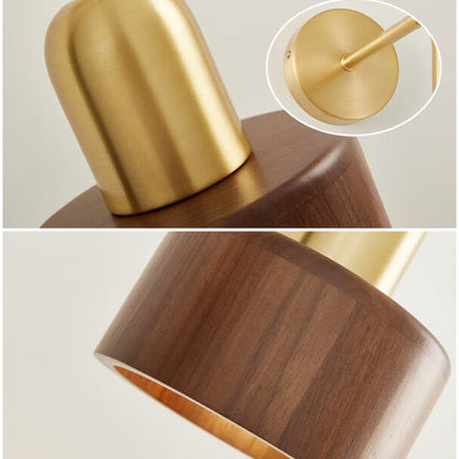Elodie Wooden Wall Lamp