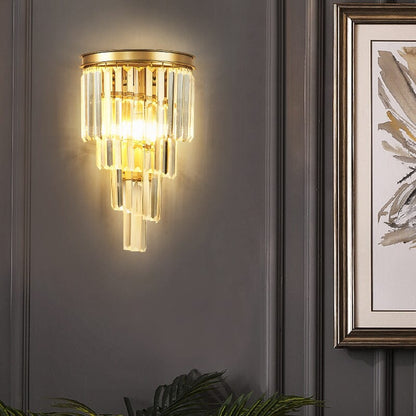 Applique murale Chantal de Luxe Crystal Royal