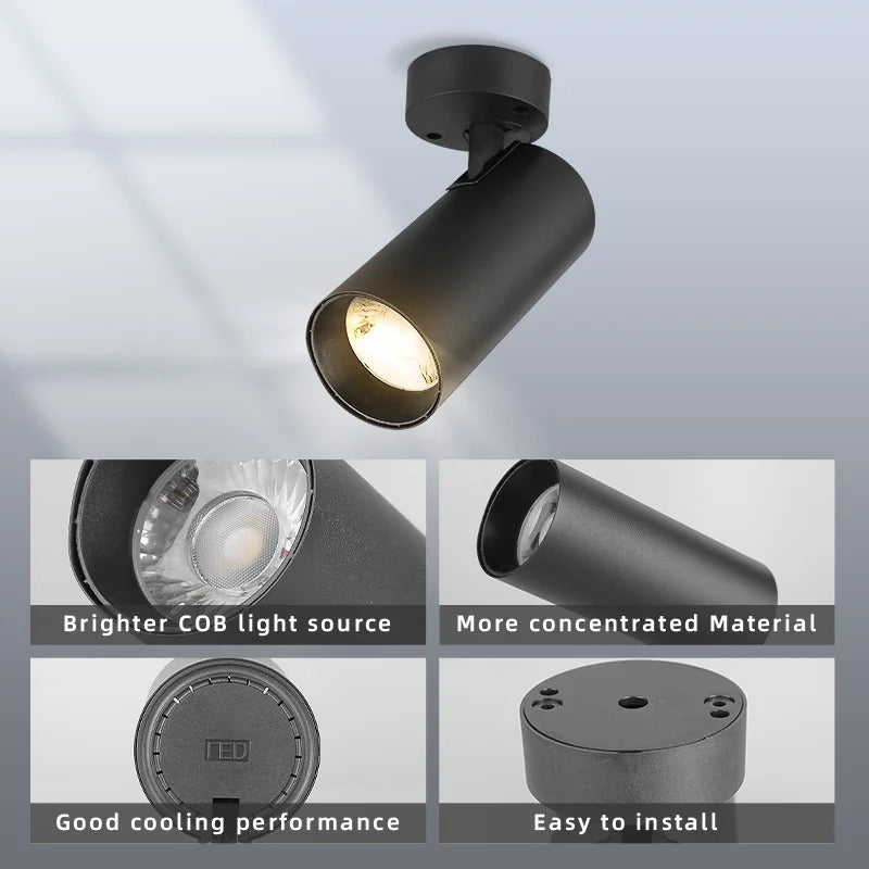Amélie Foldable 360 Rotating Spotlight