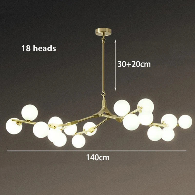 Juliette Modern Ceiling Chandelier Pendant Light