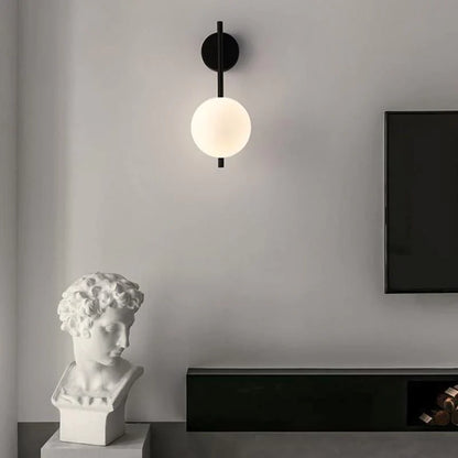 Amélie Nordic Wall Lamp with Frosted Glass Design