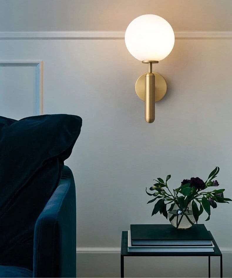 Isabella Modern Glass & Metal Sconce