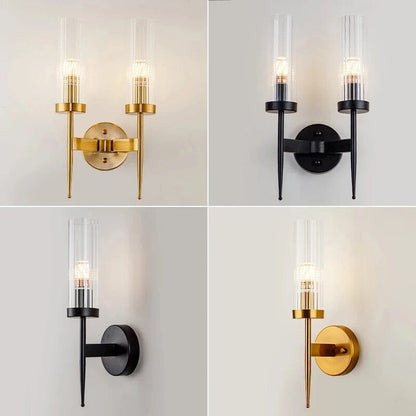 Aurélia Marble Glass Wall Lamp with Elegant Nordic Design