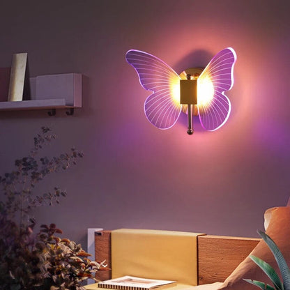 Applique murale LED Anaïs Butterfly au design moderne et décoratif