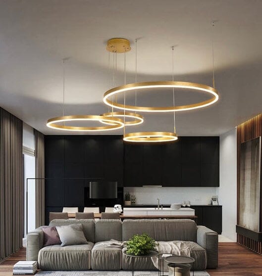 Lustre Elodie circulaire Luna