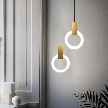 Pendentif Isabelle Cercle Lumineux