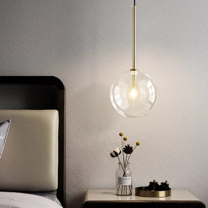 Suspension Elodie en verre scandinave