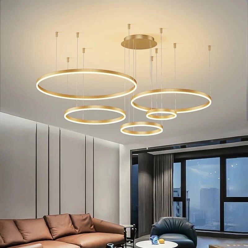 Lustre Elodie circulaire Luna