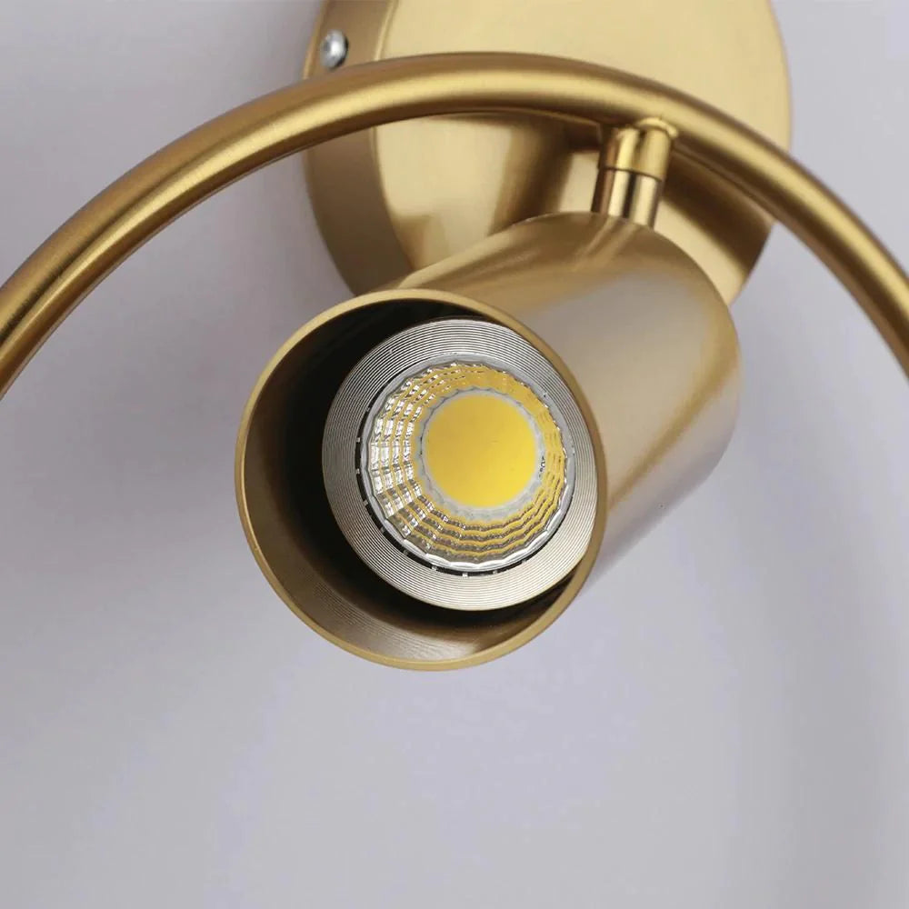 Anneliese Nordic Elegant Wall Lamp with Toughened Glass Shade