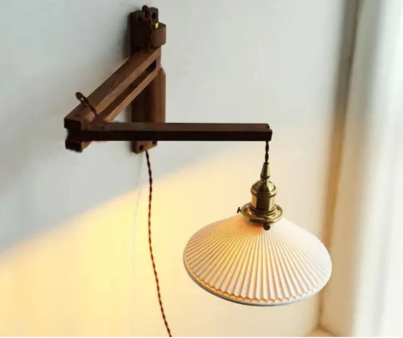 Aurélie Elmwood Adjustable Arm LED Wall Lamp