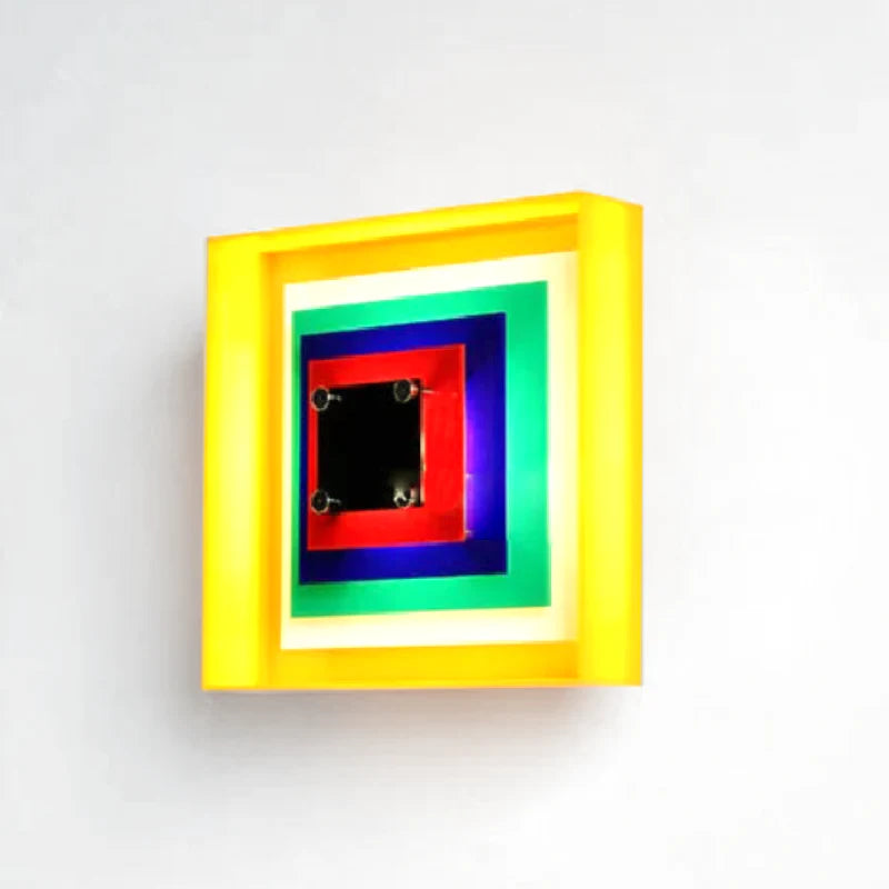 Applique murale LED Élodie Light Squares Bauhaus