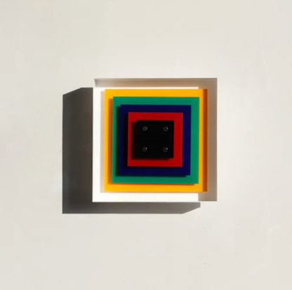 Applique murale LED Élodie Light Squares Bauhaus