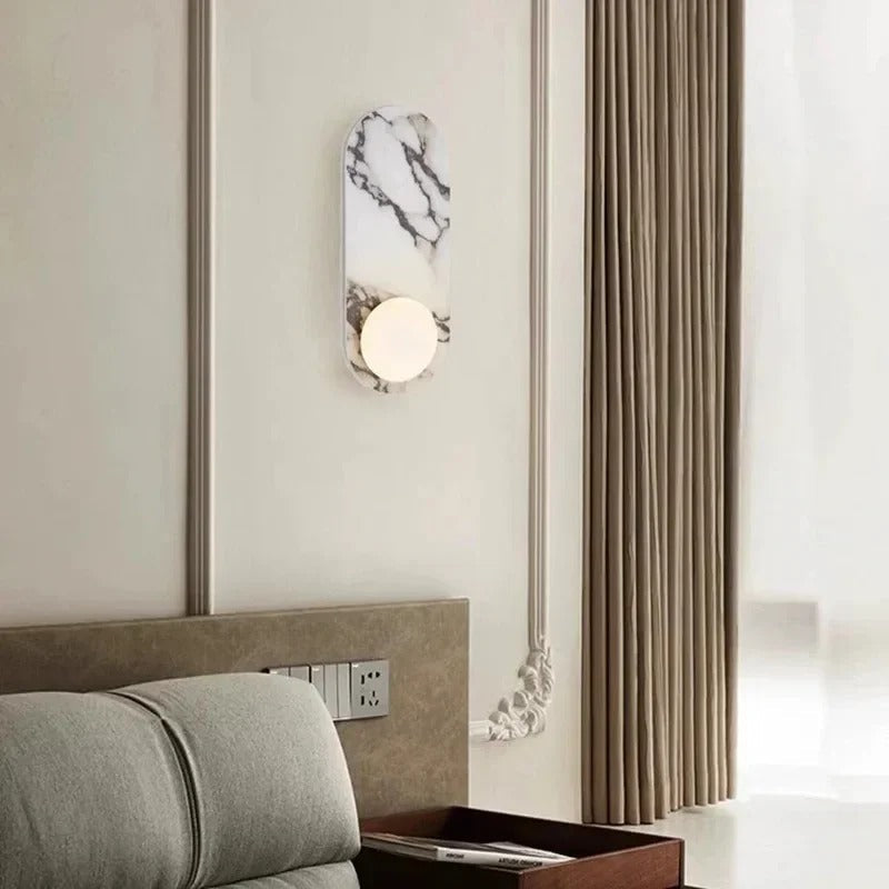 Applique Murale Yvette en Marbre