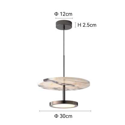 Amélie HOWES Natural Stone Pendant Light